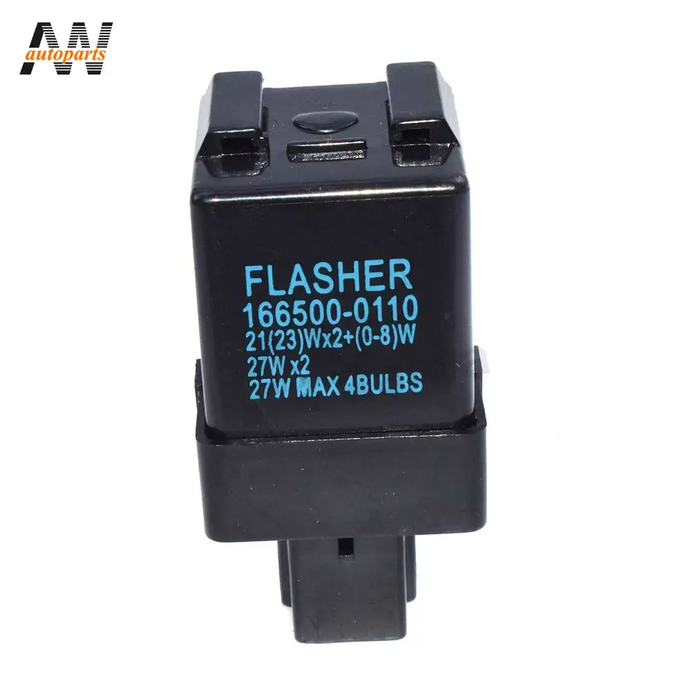 AW Factory price Auto Relay Electronic Flasher OEM 81980-16010 166500-0011 For To-yota C-amry C-elica C-orolla