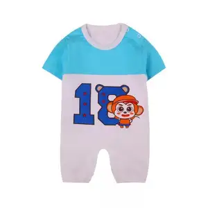 2019 novo macacão de bebê macacão e roupas de bebê macacão verão 1 ano de idade