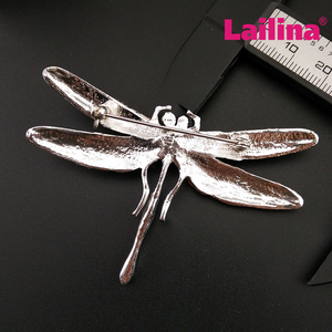 Nueva moda libélula Crystal joyería brillante broche <span class=keywords><strong>vintage</strong></span> hermoso broches para las mujeres accesorios de Navidad - Product Image 4