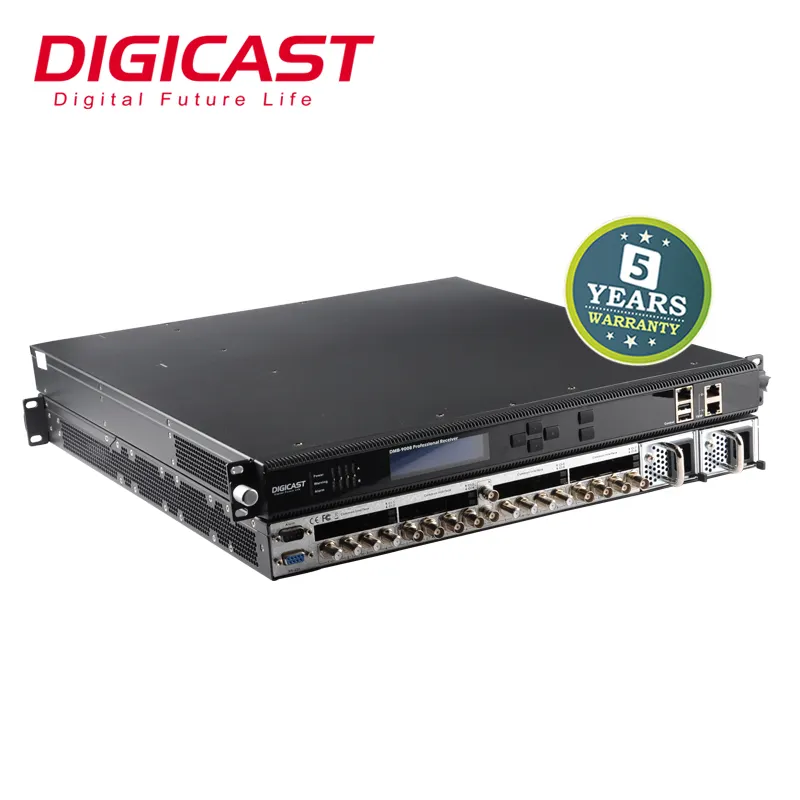DMB-9008CI ATSC ISDB-T DVB на IP Шлюз с цифровым кабелем ТВ головное DVB-S2 HD IRD