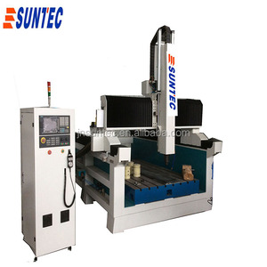 Nặng cấu trúc 3d khắc máy <span class=keywords><strong>cnc</strong></span> 4 trục powermill phần mềm cho 3d thiết kế mô hình - Product Image 5