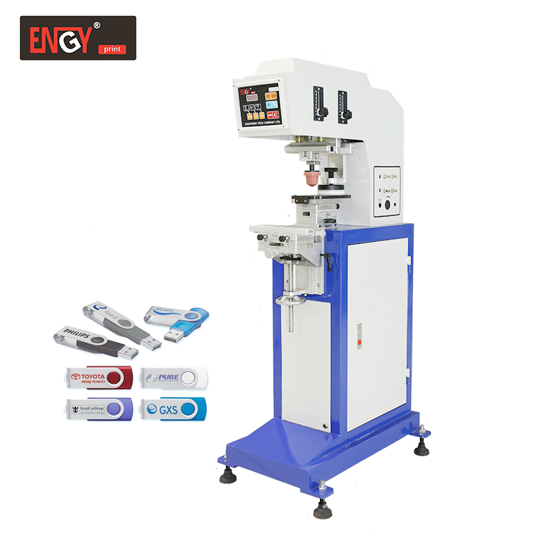 Полуавтоматический индивидуальный дизайн pad print easy pad printer тампоны карта памяти одноцветная печатная машина
