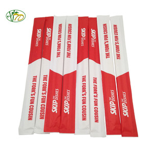 Venta al por mayor de <span class=keywords><strong>la</strong></span> fábrica de palillos chinos desechables con mangas con logo para <span class=keywords><strong>restaurante</strong></span> - Product Image 5