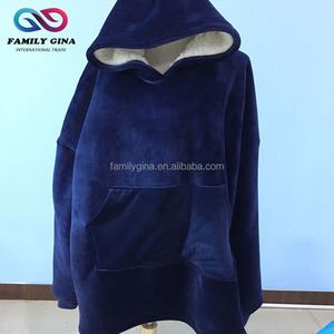 Envío gratuito regalo de invierno cálido polar grueso sudadera y la manta - Product Image 1