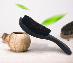 2019 <span class=keywords><strong>Amazon</strong></span> hotsale personnalisé ondes moyennes brosse 360 brosse à cheveux BAS MOQ avec LOGO - Product Image 2