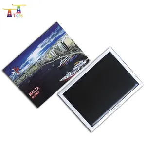 2024 Austria 54*79mm Hot Selling World City Travel Thin Portugal Souvenir Fridge 3d Lenticular Refrigerator Magnet Custom Magnet