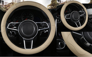 Couverture <span class=keywords><strong>de</strong></span> <span class=keywords><strong>volant</strong></span> <span class=keywords><strong>de</strong></span> voiture souple, 50 pièces, couvercle <span class=keywords><strong>de</strong></span> <span class=keywords><strong>volant</strong></span> <span class=keywords><strong>de</strong></span> haute qualité, couture à la main, nouveau design usine - Product Image 3