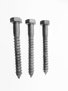 DIN571 Hexagon Head Lag <strong>Screw</strong> Carbon Steel Wood <strong>Screw</strong> with Hot Dipped <strong>Galvanized</strong> Finish Hex Wood <strong>Screw</strong> - Product Image 2