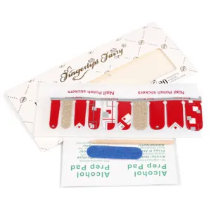 Fabriek Te Koop 100% Real Nagellak Sticker/Wraps/Strips Nail Beauty Wraps Custom Nail Wraps