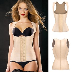 4 in acciaio ossa delle donne in lattice Sudore Caldo Shaper Del Corpo Che Dimagrisce <span class=keywords><strong>Sauna</strong></span> Della Maglia Per La Perdita di Peso vita trainer corsetto - Product Image 2