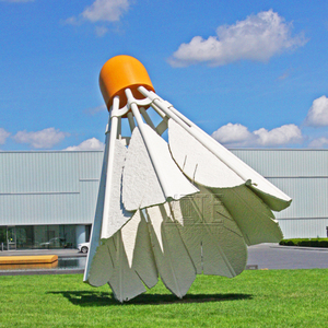 <span class=keywords><strong>Arte</strong></span> moderno, gran jardín de acero inoxidable bádminton escultura - Product Image 1