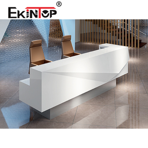 Escritorio de recepción de oficina Ekintop, salón de belleza moderno, recepción de oficina, mostrador de recepción de salón, mostrador de recepción - Product Image 2