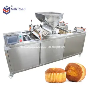 Cup mobao cake filling machine high efficient european style cake . for suitable for egg and pie top level