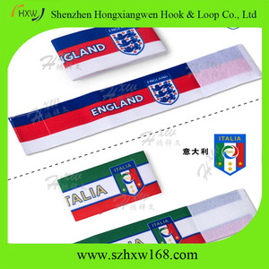 The printout of logo custom of <strong>soccer</strong>/<strong>soccer</strong> <strong>captain</strong> <strong>bracelet</strong> - Product Image 4