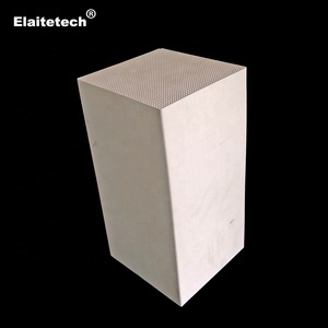 Accumulateur de chaleur en céramique aluminée en nid d'abeille de 150*150*300 mm et substrat d'accumulation thermique - Product Image 6