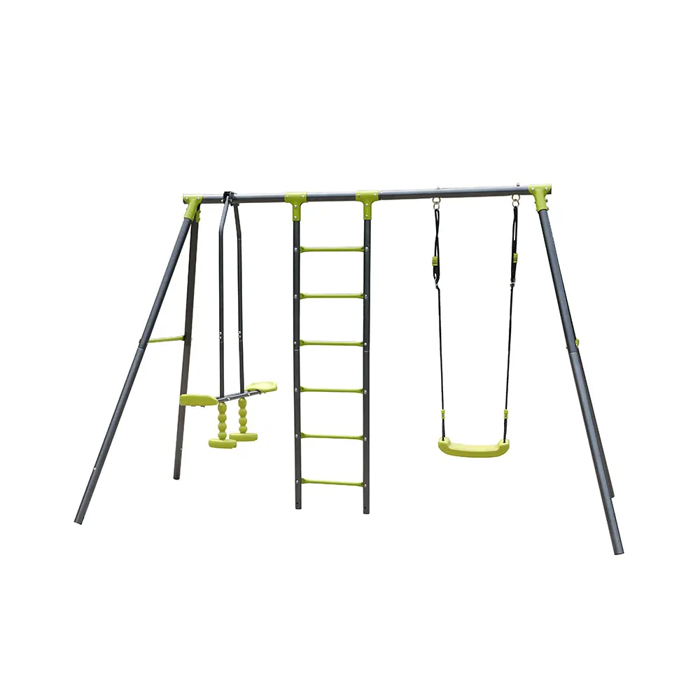 Comfortabele outdoor kids tuin schommel stoel set