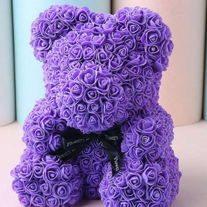 Commercio all'ingrosso <span class=keywords><strong>di</strong></span> Alta Qualità <span class=keywords><strong>di</strong></span> <span class=keywords><strong>rosa</strong></span> teddy bear artificiale della <span class=keywords><strong>rosa</strong></span> orso per san <span class=keywords><strong>valentino</strong></span> - Product Image 5