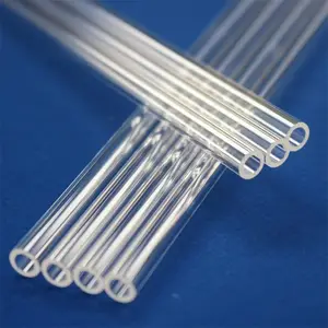 내열 투명 uv 석영 유리 튜브 가격 - Product Image 1