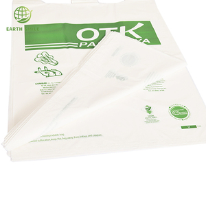 Compostables <span class=keywords><strong>Bio</strong></span> Sac 100% D'amidon biodégradable Sacs À Provisions - Product Image 4