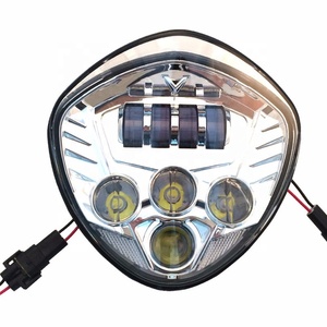 Faro LED da 65W per Moto Victory 2007-2015, per Touring e Bagger, Stile Proiettile, Faro Originale Impermeabile - Product Image 2