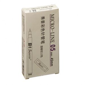 BOMEIJIA supérieur 12 couleurs aiguille <span class=keywords><strong>dessin</strong></span> stylo 0.45mm Fineliner Animation conception <span class=keywords><strong>dessin</strong></span> graphique tissu Art marqueur - Product Image 6