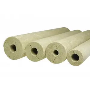 Heat insulation pipe cover/mineral wool pipe insulation