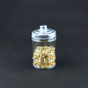 โถแก้วใสปิดผนึกได้มีฝาปิดสำหรับเก็บชากาแฟน้ำตาลหรือลูกอม - Product Image 3