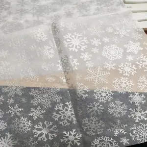 Wholesale Custom White <strong>Silver</strong> Print Logo Tissue <strong>Wrapping</strong> <strong>Paper</strong> for Clothing - Product Image 1