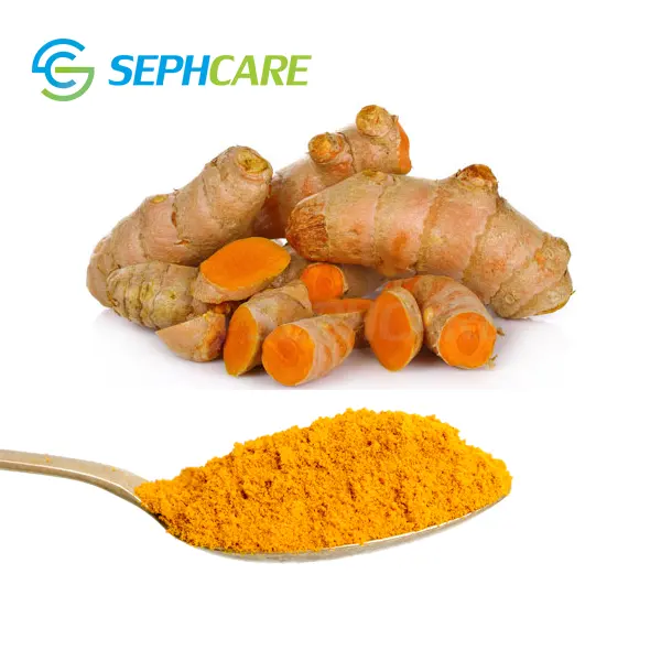 Sephcare nano curcumina 95% cibo colori additivo estratto di curcuma in polvere