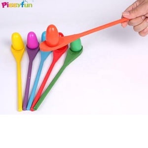 Jeu de relais amusant pour enfants en plein air, course aux œufs et cuillères en bois, jouets d'activités AT12147 - Product Image 3