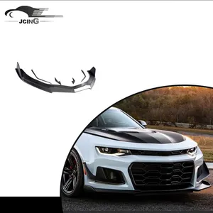 Carbon Fiber Front Bumper Lip Spoiler For Chevy Camaro SS Style 2014-2015