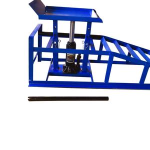 Rampa de acero <span class=keywords><strong>para</strong></span> <span class=keywords><strong>coche</strong></span> Elevador hidráulico de altura regulable Rampa 2T - Product Image 3