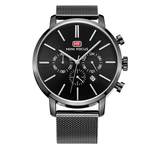 Delgado Venta caliente de los hombres de estilo relojes encanto relojes hombres reloj megir chrono reloj azul Horfa un menn - Product Image 3