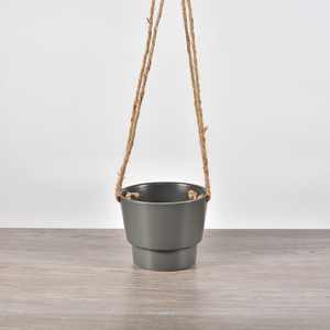 pot décoratif de jardin/décoration à <span class=keywords><strong>la</strong></span> <span class=keywords><strong>maison</strong></span> mat jardinières suspendues/pots en céramique pour les plantes d'intérieur - Product Image 3