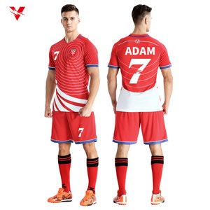 The Polyester training team Sports uniforms Football shirt short Football jerseys customized for Club - Product Image 2