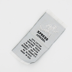 Negro <span class=keywords><strong>ropa</strong></span> etiqueta <span class=keywords><strong>coser</strong></span> marca Supremo etiqueta tejida - Product Image 6