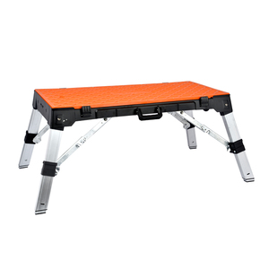 Table de travail pliante multifonctionnelle 4-en-1 VERTAK, établi de <span class=keywords><strong>garage</strong></span> pour échafaudage et chariot roulant de marketing - Product Image 2
