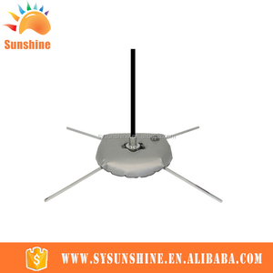 Custom Printed national line decoration attractive camping large swooper feather telescopic oriflamme - Product Image 5