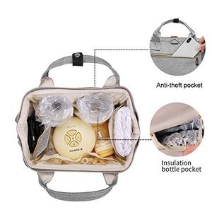 Polyester Striped Diaper Bag <strong>Mini</strong> <strong>Backpack</strong>,sublimation Customized Luxury Diaper Bag Tote for Mother,designer Diaper Bags Usa - Product Image 2