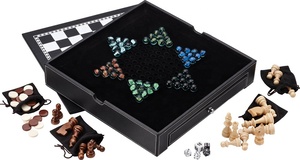 Best Selling Luxury Leather <strong>Backgammon</strong> Chess <strong>Board</strong> - Product Image 6