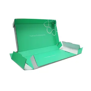 Color impreso respetuoso del medio ambiente elegante belleza los fabricantes de envases de caja de cartón corrugado