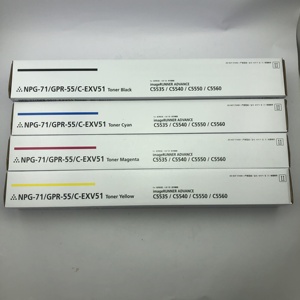 Скайтопе NPG71 GPR55 копир тонер для <span class=keywords><strong>Canon</strong></span> NPG-71 GPR-55 C-EXV51