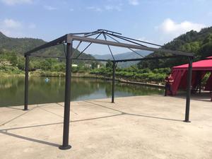 El más vendido <span class=keywords><strong>Roma</strong></span> Garden Gazebo Marco de aleación de aluminio Gazebo de metal - Product Image 2