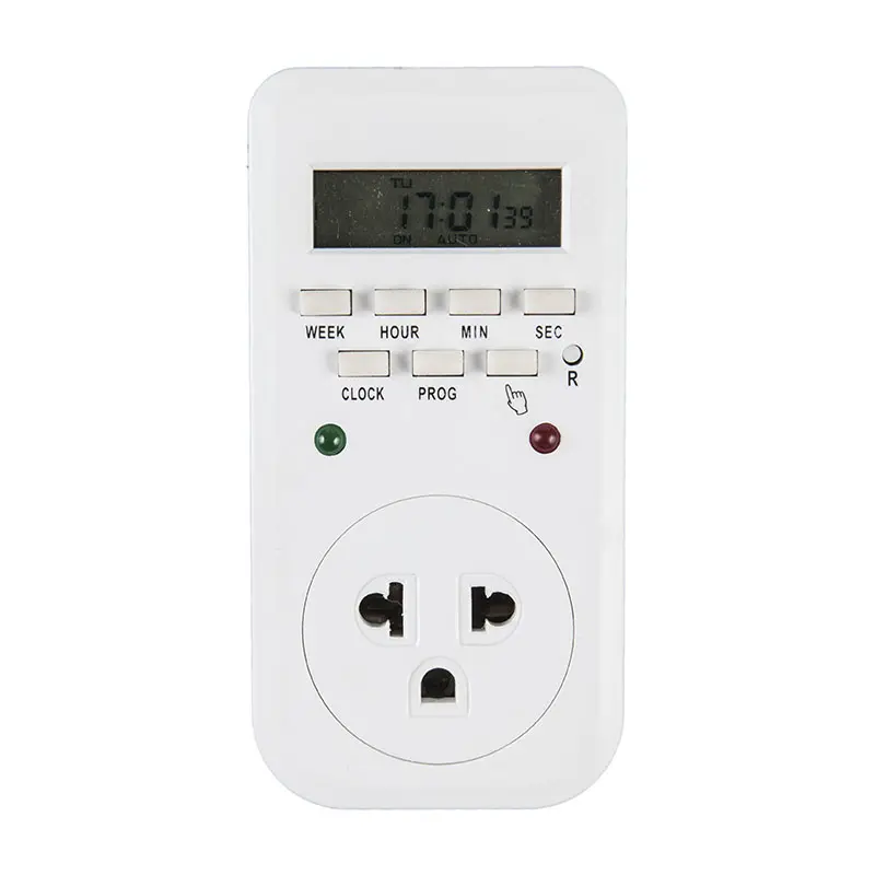 ETT-65A Thailand 7 Hari Mingguan Programmable Otomatis Digital Timer Plug Soket Switch untuk Alat Rumah Tangga 220-240V/15A