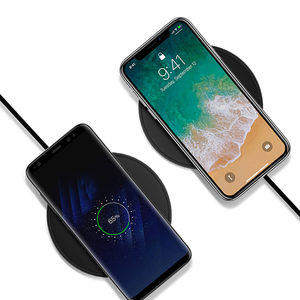 2019 I Più Nuovi in <span class=keywords><strong>Bianco</strong></span> e Nero di Colore Qi Caricatore Senza Fili per <span class=keywords><strong>Iphone</strong></span> <span class=keywords><strong>8</strong></span> e X - Product Image 1