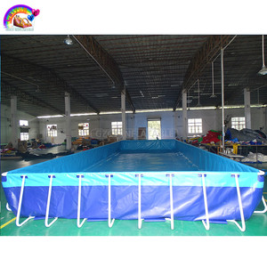 Rectángulo gigante de PVC piscinas de plástico barato piscina inflable - Product Image 5