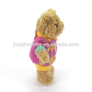 Grande qualité produits Sains et <span class=keywords><strong>Super</strong></span> Tissu Décoratif Doux Fille saint valentin ours en peluche cadeau - Product Image 4