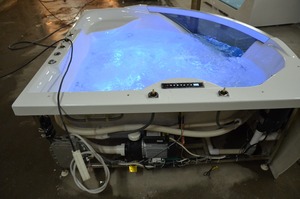 HS-B219 HANSE baignoire led lumière/perle baignoire/pas cher baignoire de massage - Product Image 6