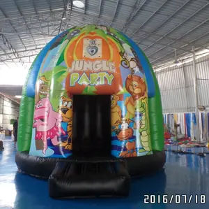 2024 Venta Mejor descuento Disco Dome Bouncing House para niños CALIENTE nuevo diseño inflar Domo Castillo gran fábrica