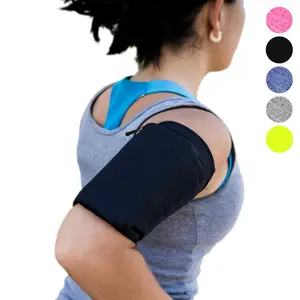 Phone Armband Sleeve Best Running Sports Arm Band Strap Holder Pouch Case for Exercise Workout Fits iPhone 5S SE 6 6S 7 8 Plus